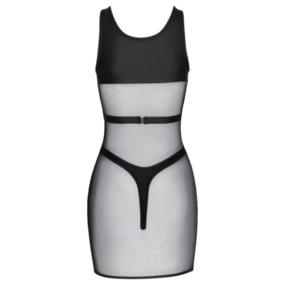 Cottelli - läpikuultava juhlalook (musta) - L