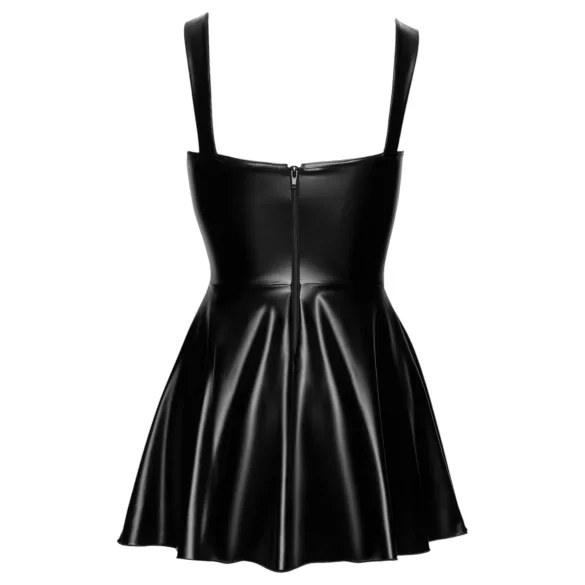 Noir - etunauhainen minimekko (musta)