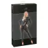 Noir - pitkä catsuit - käärmekuvio - musta - XL