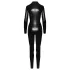 Noir - pitkä catsuit - käärmekuvio - musta - XL