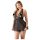 Cottelli Plus Size - pitsinen babydoll (musta) - 2XL