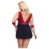 Cottelli Bondage Plus Size - babydoll (punainen)