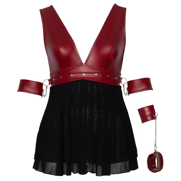 Cottelli Bondage Plus Size - babydoll (punainen)