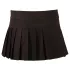 Cottelli - Minihame - Pliseerattu - Musta - XL