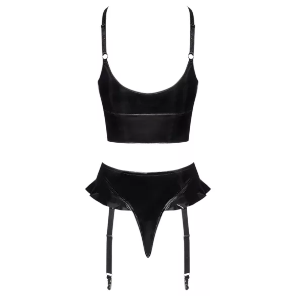Black Level - harness setti - keinonahka - musta - M