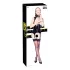 Black Level - avoin babydoll sukkanauhalla - musta - XL