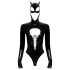 Black Velvet - Batwoman pitkähihainen body (musta)