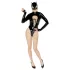 Black Velvets - pitkähihainen Batwoman-body - musta - L