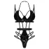 Obsessive - pitsibody olkaimilla - musta