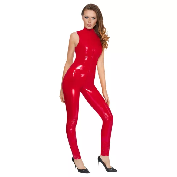 Black Level - catsuit ilman hihoja vetoketjulla - punainen - L