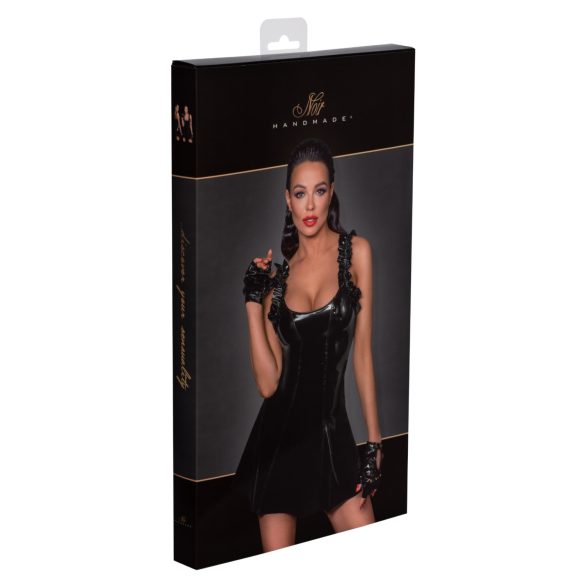 Noir - röyhelöminimekko (musta) - M