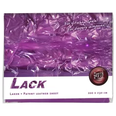 Lakkilevy - suojalakana - 200x220 cm - lila