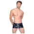Black Level - miesten shortsit vetoketjulla - musta