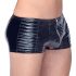 Black Level - vetoketjulliset miesten shortsit (musta) - M