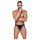 Black Level - vetoketjulliset jock-alushousut (musta)