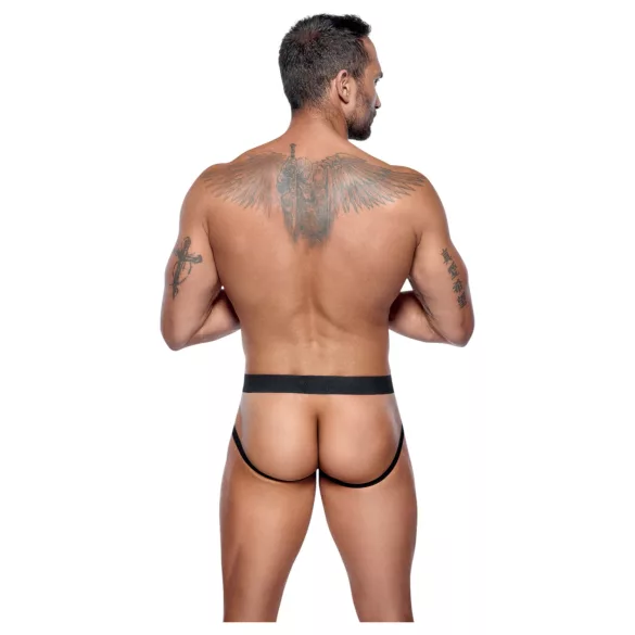 Black Level - vetoketjulliset jock-alushousut (musta) - XXL