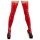 LATEX - naisten punaiset sukkahousut - L/XL
