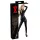 LATEX - naisten catsuit pitkähihainen - musta - M