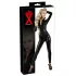 LATEX - naisten catsuit pitkähihainen - musta - M