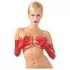 LATEX - pitkät unisex käsineet - lateksi - punainen