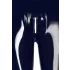 LATEX - leggingsit vetoketjulla - musta - S