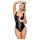 LATEX – kokovetoketjullinen lateksibody (musta)