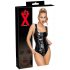 LATEX – kokovetoketjullinen lateksibody (musta)