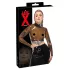 LATEX - läpinäkyvä lateksipaita - musta