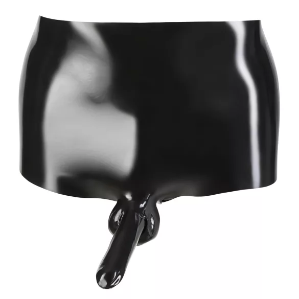 LATEX - bokserit peniskotelolla - musta