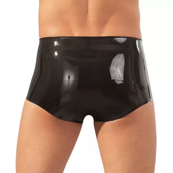 LATEX - bokserit peniskotelolla - musta - L/XL