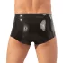 LATEX - bokserit peniskotelolla - musta - L/XL