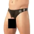 LATEX - miesten alushousut - kiiltävä lateksi - musta (S-L)