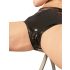 LATEX - naisten alushousut kondomilla (musta)