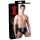 LATEX - miesten alushousut anustapilla - musta - M