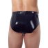 LATEX – miesten alushousut sisäisellä kartioanustapilla (musta) - M