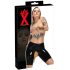 LATEX – Vuotosuoja-alushousut, laskuaukolla (musta)