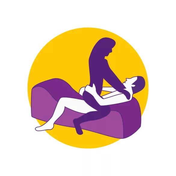 Desirel Magic Pillow - Ilmatäytteinen seksisohva - suuri (sininen)
