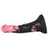Paha Hevonen - silikoninen hevospatsastildo - 18cm (musta-pinkki)