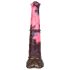 Villi Hevonen - 24cm silikonidildo (ruskea-pinkki)