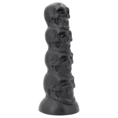 Topped Monster - kallodildo - 22 cm (musta)