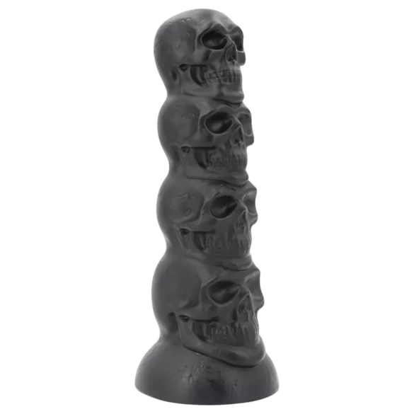 Topped Monster - kallodildo - 22 cm (musta)