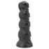 Topped Monster - kallodildo - 22 cm (musta)
