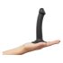 Strap-on-me Dual S – kaksikerroksinen dildo (musta)