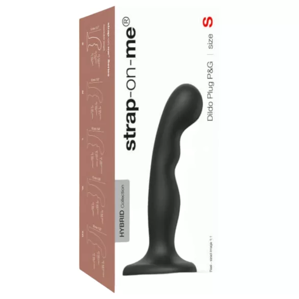Strap-on-me - dildovarsi imukupilla - taipuisa - musta