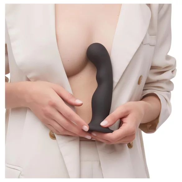 Strap-on-me - dildovarsi imukupilla - taipuisa - musta