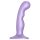 Strap-on-me P&G S - kaareva, imukuppi dildo (violetti)