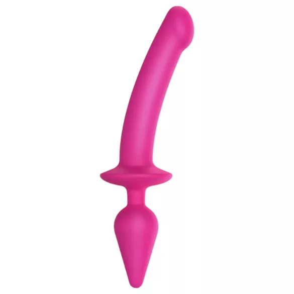 Strap-on-me Switch puolirealistinen XXL - 2-in-1 dildo (vaaleanpunainen)