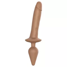   Strap-on-me Swith Realistic L - 2in1 silikonidildo (luonnollinen)