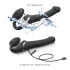 Strap-on-me S - strap-on vibratori - paineaalto - musta