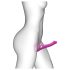 Strap-on-me S - pukeutettava ilmapulssivibraattori (pinkki)